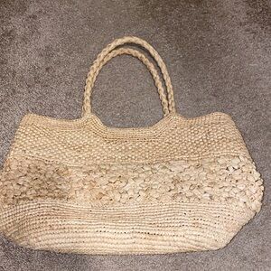 Rouje Raffia Tote